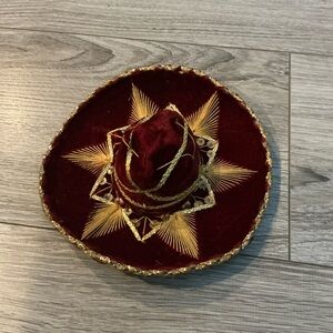 Mexican Charro Sombrero Mariachi Hat Dolls, Bears, Decorations, Cake Topper